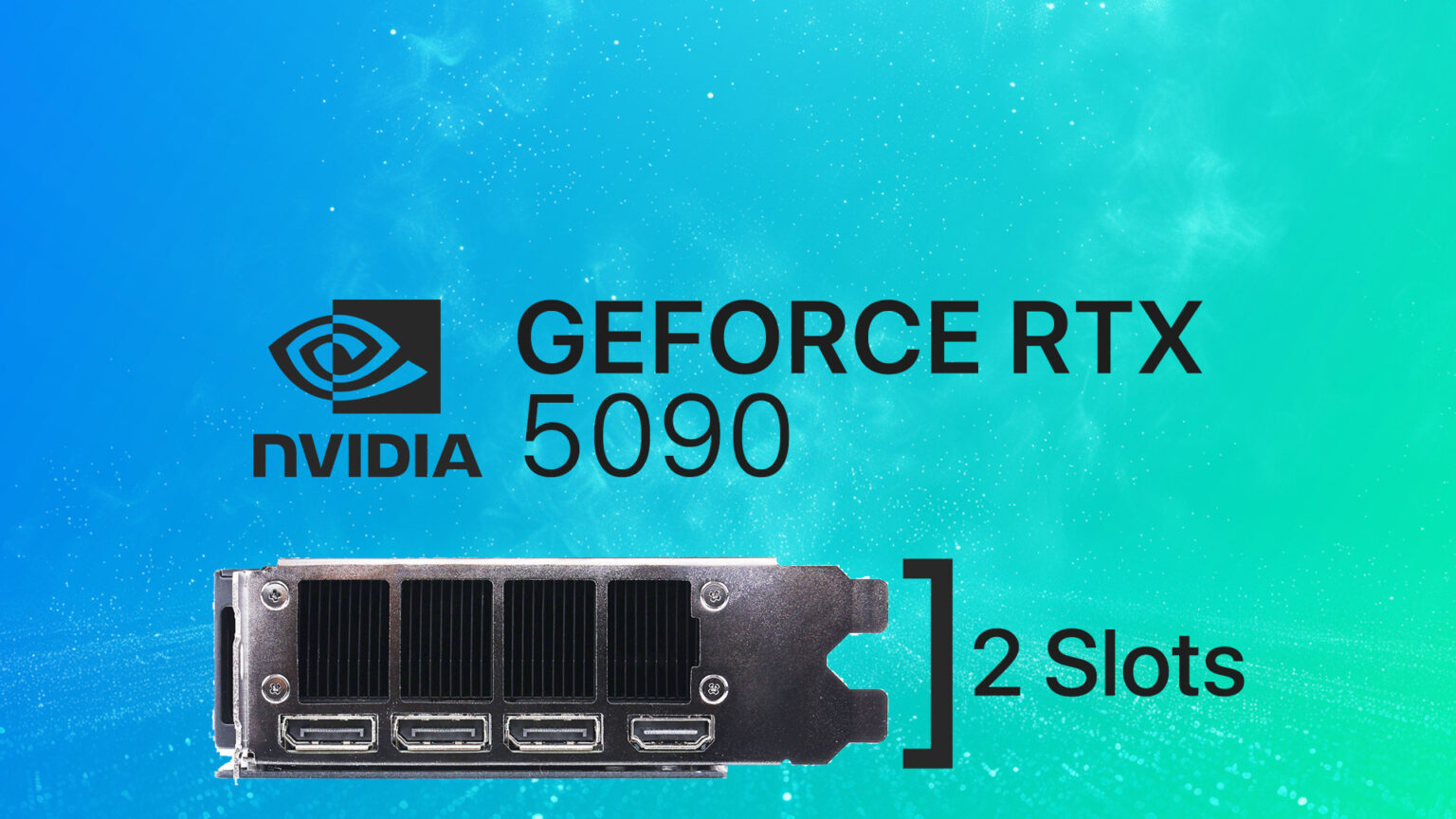 NVIDIA GeForce RTX 5090は2スロット化。GeForce RTX 5080とGPUクーラーを共通に