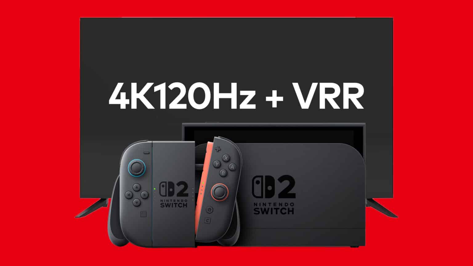 Nintendo Switch 2 のドックはVRRや4K120Hz出力に対応可能。VRRはアップデートで有効化？ GAZLOG