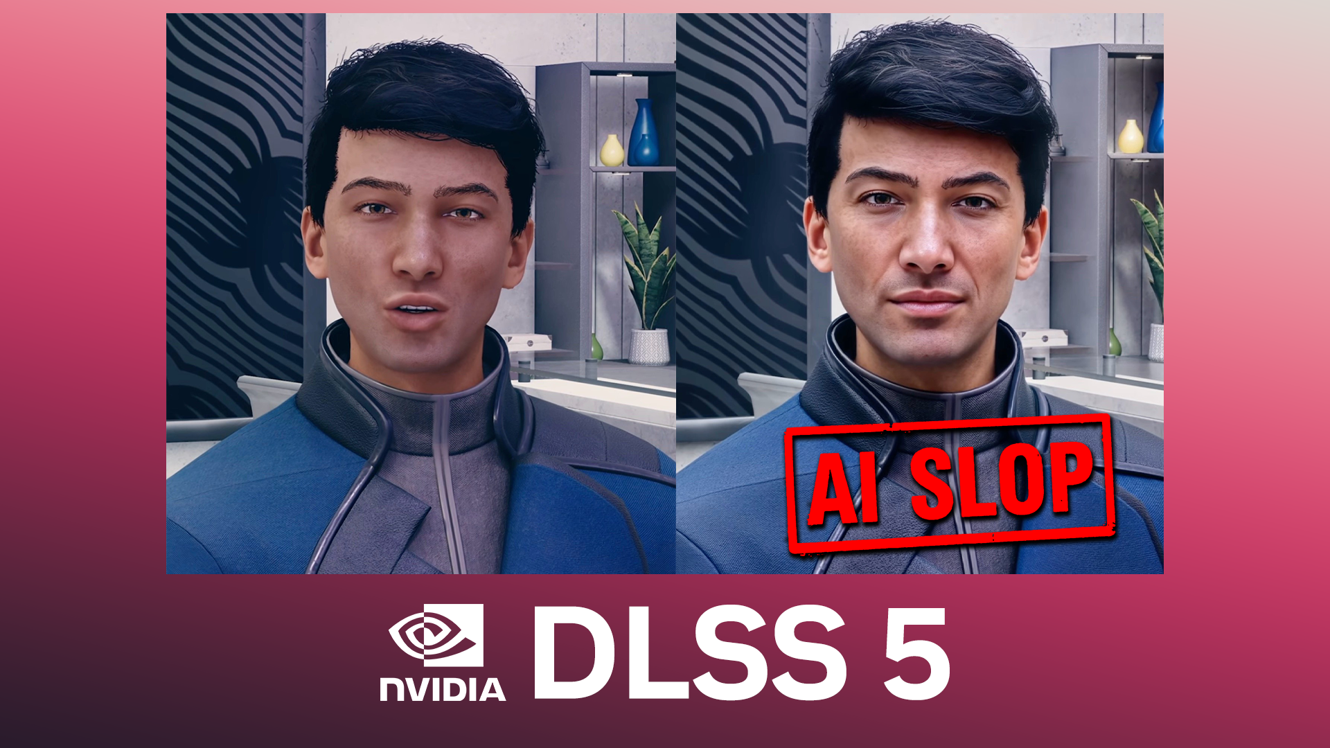 NVIDIA DLSS 5が『AI Slop』と批判殺到。キャラの顔が別人化