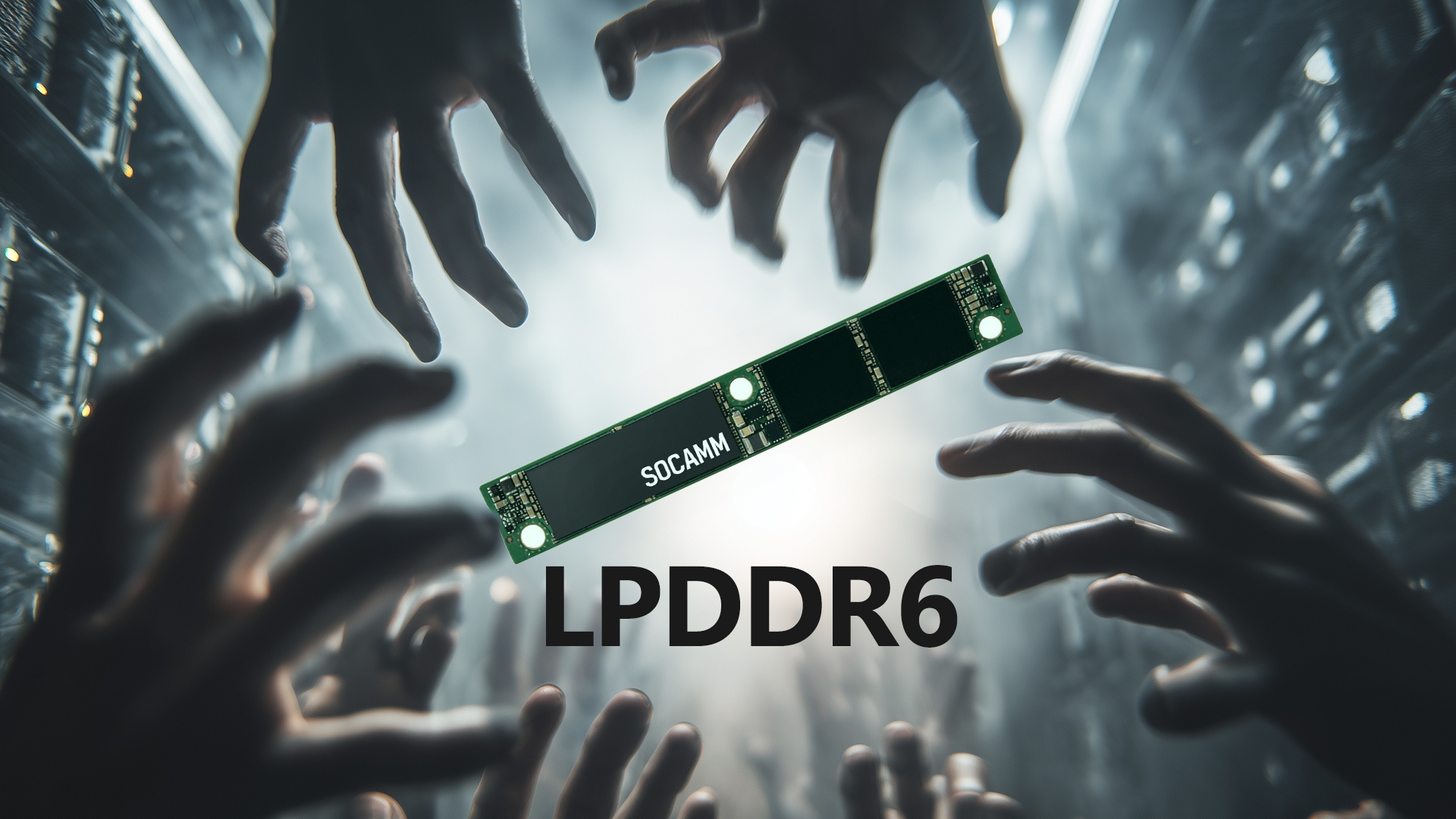 LPDDR6がデータセンター向けに拡張へ。最大512GBとSOCAMM2モジュールを追加
