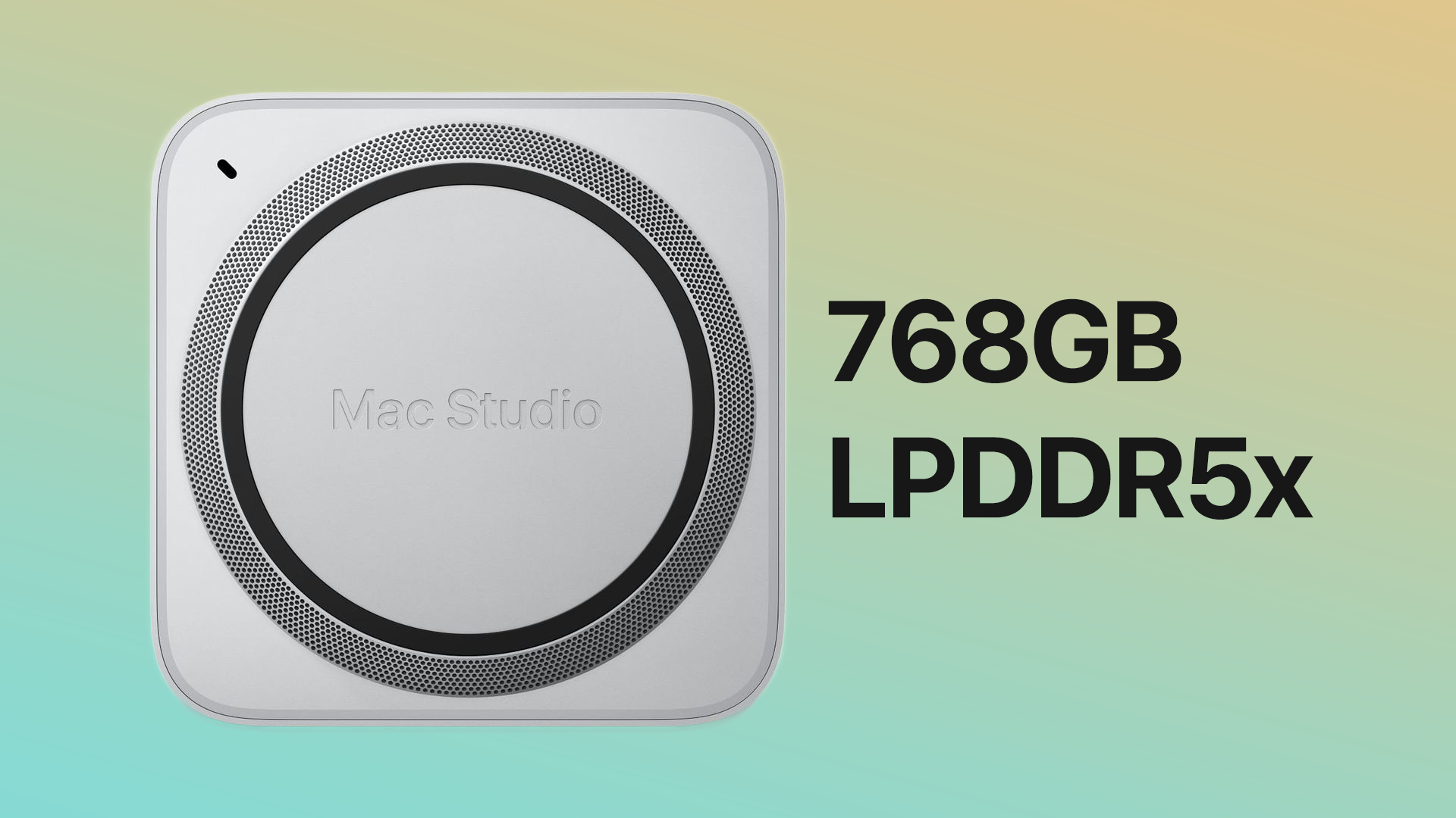 Apple M5 Ultra Mac Studio、最大768GB対応で2026年内投入検討。ただし価格は300万円近くに？