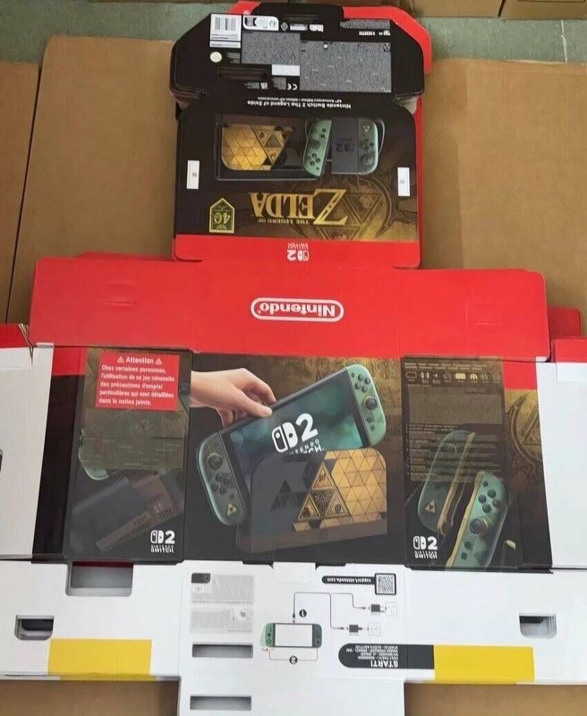 Nintendo Switch 2初の限定モデルはゼルダ40周年仕様に。本体とPro