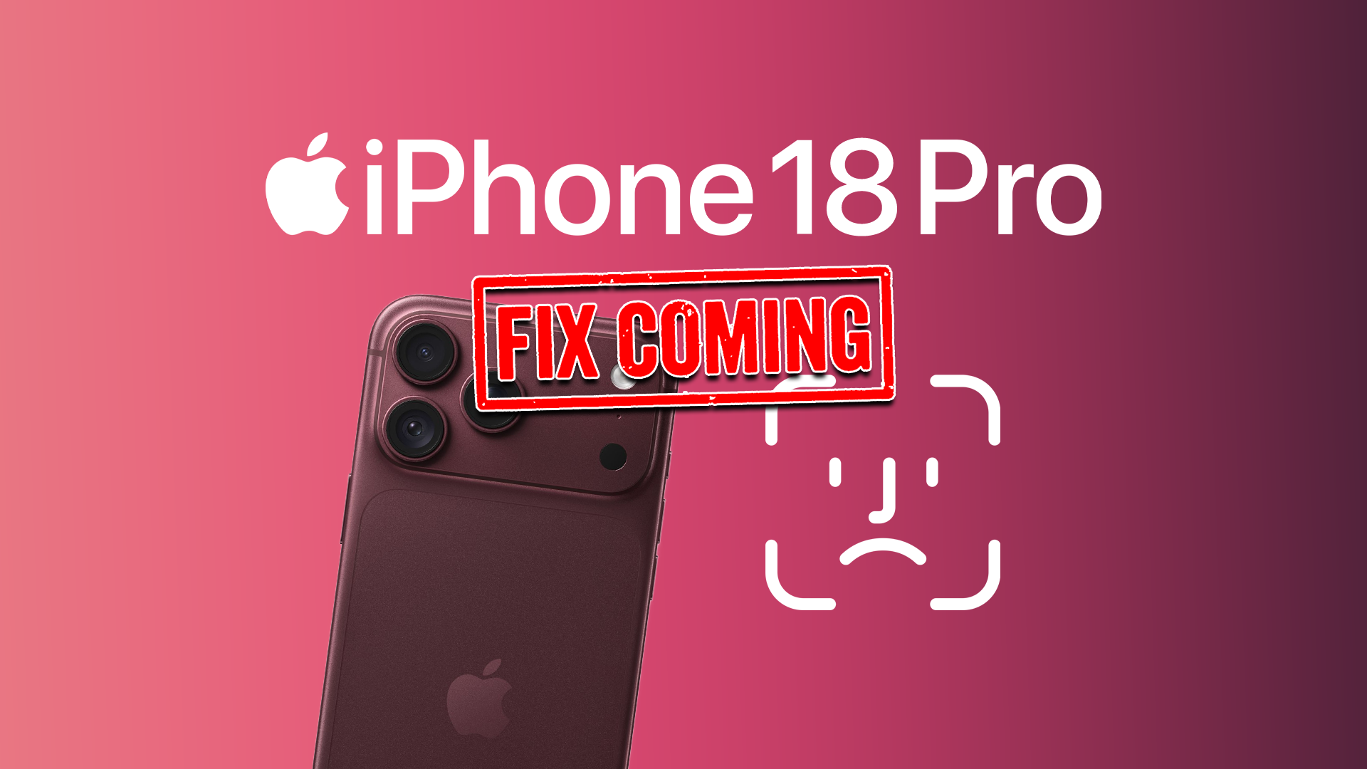 iPhone 18 ProのFace ID失敗後に再起動する不具合、Appleが来週前半にソフトウェア更新で修正へ