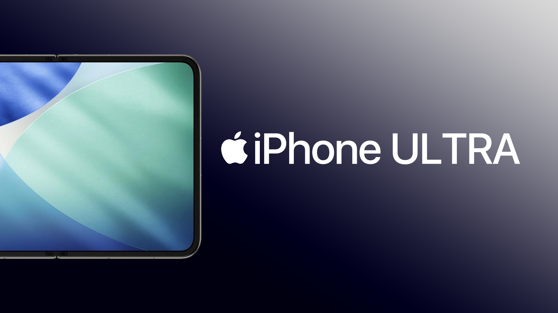 折りたたみiPhone「iPhone Ultra」はシルバーとインディゴの2色展開。ブラックは用意されず