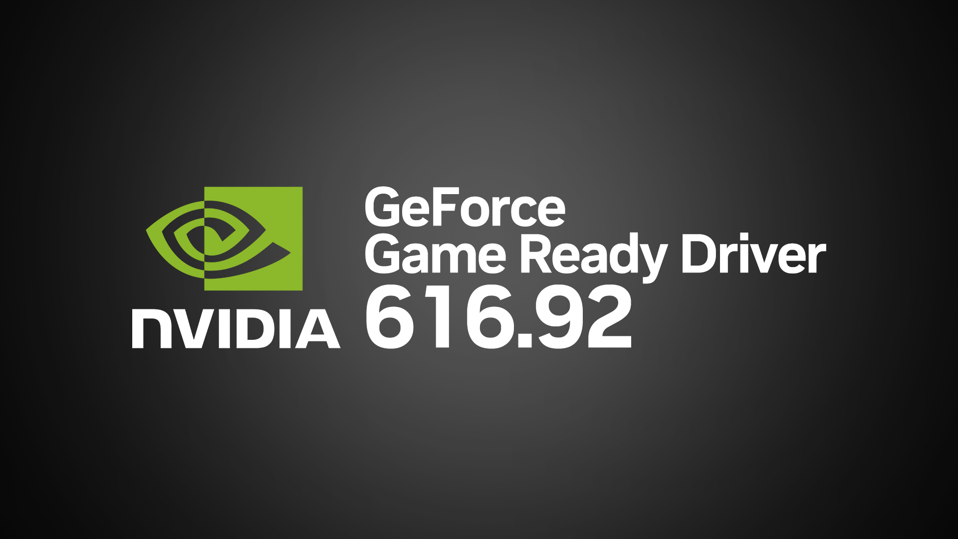 GeForce Game Ready Driver 616.92 WHQL公開。Hotfixの修正3件を統合