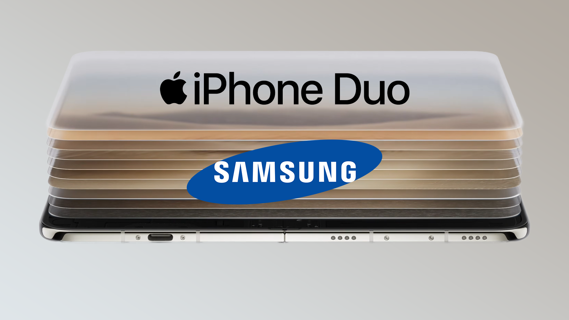 iPhone Duoの内側パネルは1枚250ドルか。サムスンとは3年の独占供給契約
