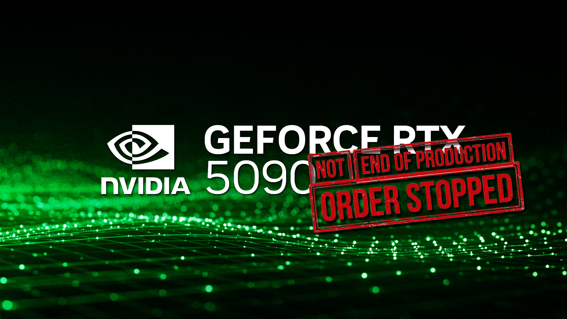 GeForce RTX 5090は2027年初頭に生産終了か。NVIDIAは否定もAIBがGPUを新規発注できず