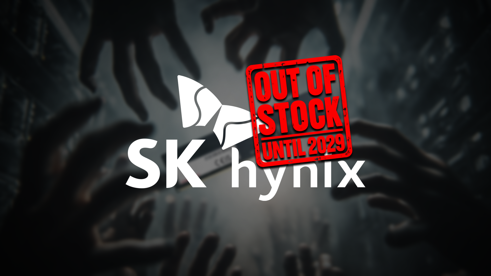SK hynixのDRAMは2029年まで事実上売り切れ。メモリ不足は2030年まで続く見通し