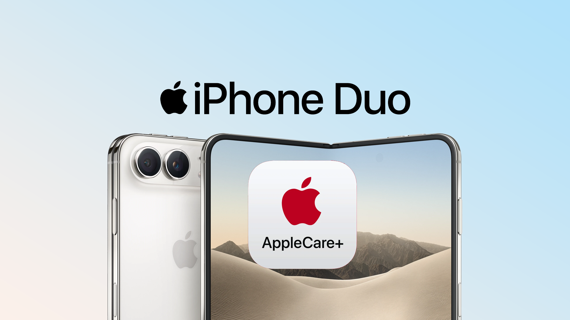 iPhone Duoの内側ディスプレイのカバー層は交換可能。AppleCare+なら修理費は3,200円