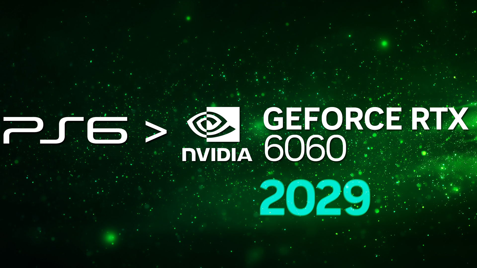 GeForce RTX 6060は2029年発売か。性能もPS6に届かないとの予測